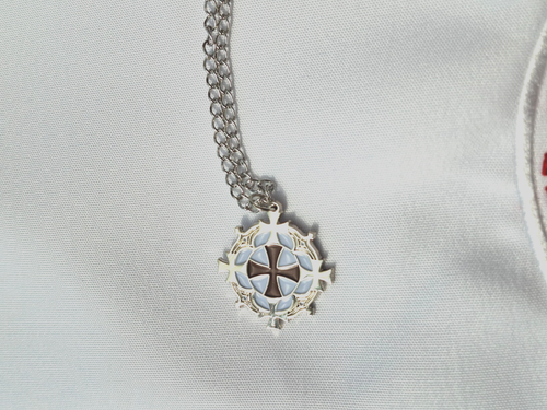 Amuleto Colgante Cruz Solar Caballeros Templarios para Salud Fuerte y Vigor Mental - Imagen 4 de 4