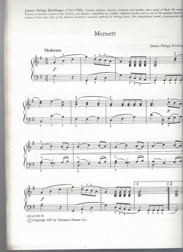 Purcell To Mozart: 51 Piano Solos In Their Original Form 1969 - Picture 7 of 8