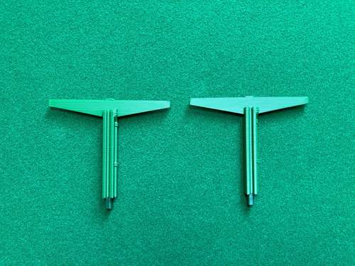 2er Set Bahnsteigüberdachung Stützen mit Abflussrohren für Hornby Spurweite OO Bahnsteige - Bild 4 von 14