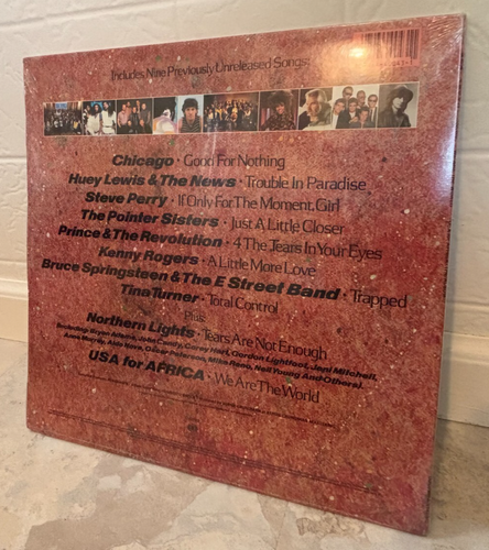 Sealed LP We Are The World - USA For Africa * 1985 Columbia w/ Hype Sticker NOS - Bild 2 von 3