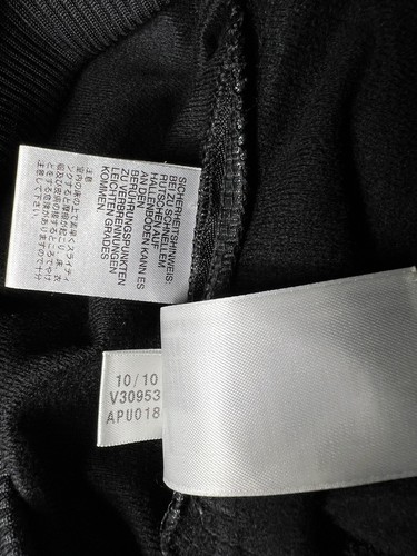 Adidas Chile 62 Shiny Sweatshirt Black Pink Blue Size S Women Women Jacket Top - Picture 9 of 13