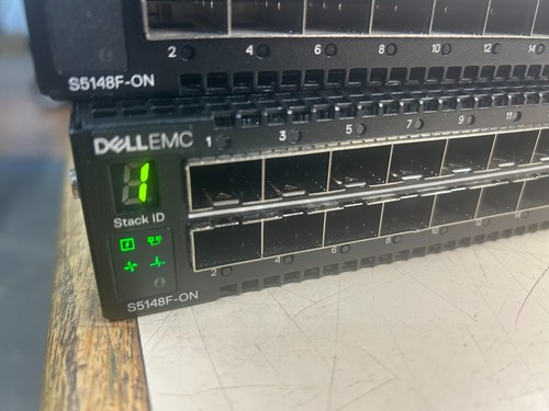 Dell S5148F-ON 48 Port 2x PSU OS10 Perpetual Lic. Rear to Front Airflow - Picture 1 of 12