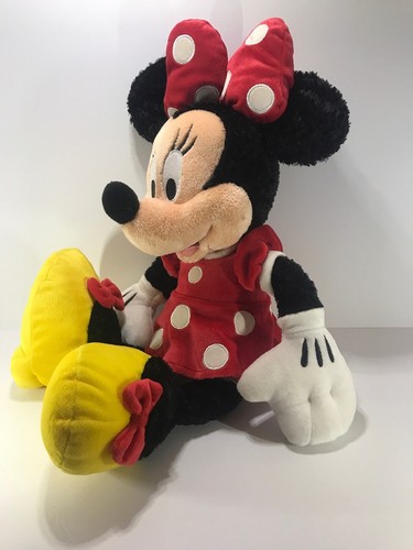 Disney Parks Minnie Mouse Plush 20 Inch Red Dress Polka Dot - Picture 4 of 4