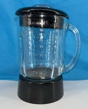 Cuisinart Smart Power Duet Processor Blender Glass Pitcher & Blade BFP-703 Black