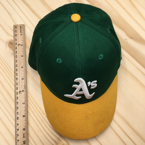 Oakland Athletics Baseball Cap Hat Youth Green OS Curved Brim Embroidered Logo - Picture 4 of 13