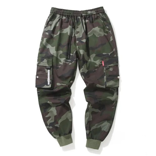 Herren Jogginghose Hose Freizeit Camouflage Cargohose Männer Hip Hop Streetwear Neu - Bild 20 von 20