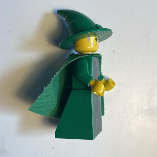 Lego Harry Potter hp022 Profesor Minerva McGonagall minifigura con capa verde - Imagen 4 de 5