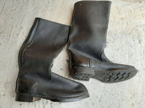 Botas de campo de lona soviéticas rusas talla 40 Ш ancho (255) US7 nuevas - Imagen 3 de 11