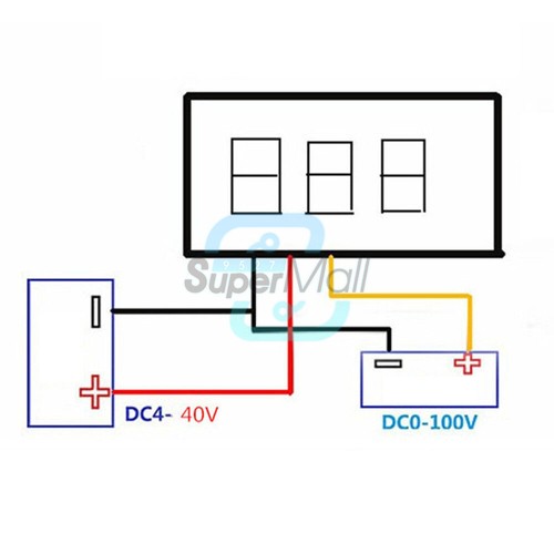 0.28" DC LED Voltmeter Digital Display Voltage VOLT METER 12V 24V Multicolor - Picture 40 of 51