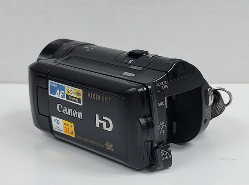 Canon HD CMOS Vixia HF11 Camcorder (For parts or not working / AS-IS) - Picture 2 of 7