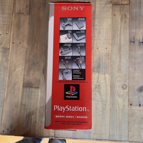 Sony PlayStation One PS1 Console BOX ONLY With Foam - Picture 6 of 11