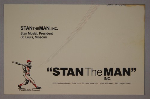 Firmado Autografiado Automático Stan Musial 1985 Pérez Steele Grandes Momentos en Deportes - Imagen 4 de 5