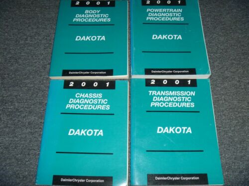 2001 Dodge Dakota Truck Diagnostic Troubleshooting Service Repair Manual SLT xo