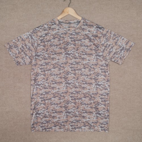 Augusta Sportswear Gestione Umidità Uomo Grande Grigio Digi Mimetico Manica Corta - Foto 1 di 14