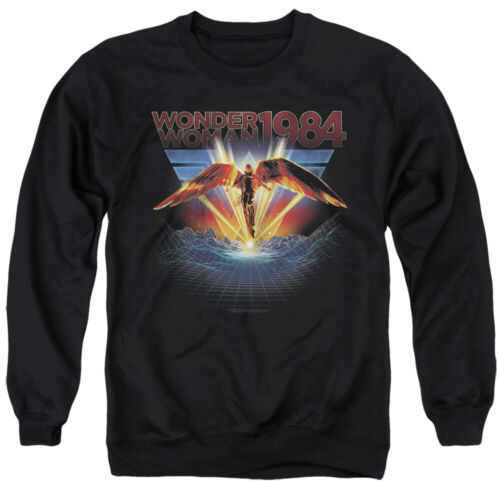 Wonder Woman 1984 "84 Metal" Pullover Hoodie, Sweatshirt or Long Sleeve T-Shirt - Picture 9 of 10