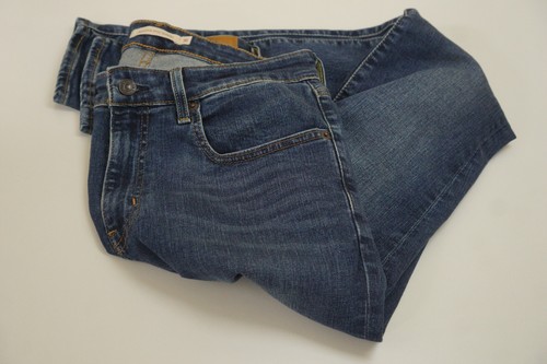 Mujer Levi Strauss & Co Vaqueros Algodón Elástico 721 Talle Alto Flaco W30 L32 - Imagen 5 de 11