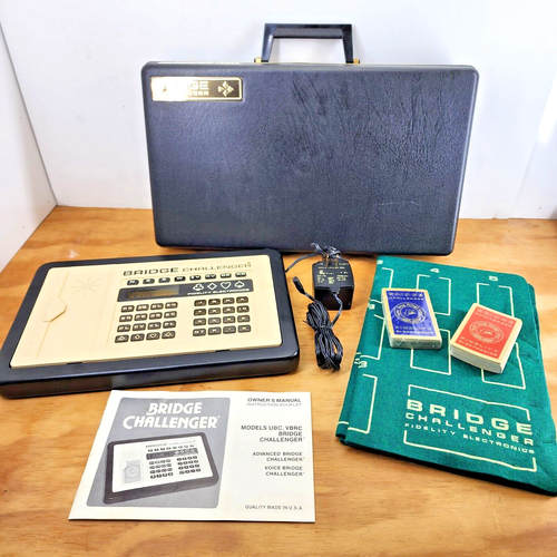 Bridge Challenger Fidelity Electronics Vintage 1979 komplett - getestet funktioniert! - Bild 11 von 12