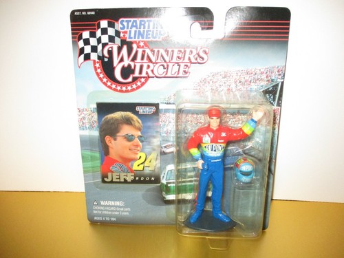 Figurina Jeff Gordon #24 Starting Lineup Winner's Circle 1997 Nascar Racing Kenner - Foto 1 di 11