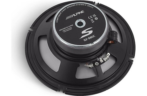 Alpine S2-S80C 340W RMS 8" 2-way Component Speaker System (2-Pairs) - Picture 3 of 4