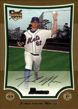 2009 Bowman Gold Baseball Card Pick