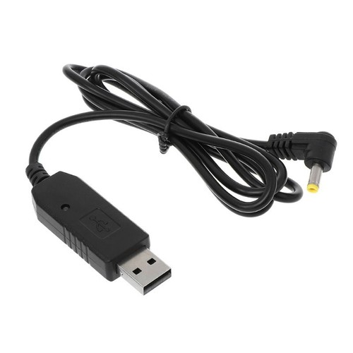 USB Charger Cable with Indicator Light for High Capacity UV-5R Extend Ba