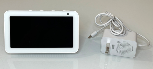 Amazon Echo Show 5 1st Gen Smart Speaker Glacier White w/ Alexa H23K37 Works