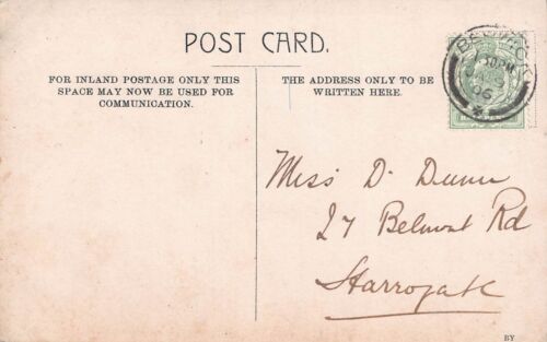 POSTCARD - EDWARDIAN ACTRESS - MISS GABRIELLE RAY - CPCT - RED TINT - Picture 2 of 2