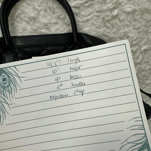 DKNY Quilted Black Napa Lamb Leather Large Zip Tote Shoulder Bag Convertible New - Picture 12 of 12