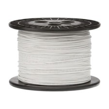 16 AWG Gauge GXL Automotive Stranded Hook Up Wire, 250 ft, White, 60 Volts