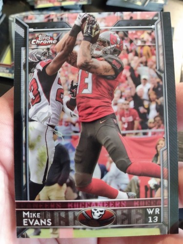 Bucaneros Mike Evans 2015 Topps cromados Tampa Bay #44 - Imagen 2 de 6