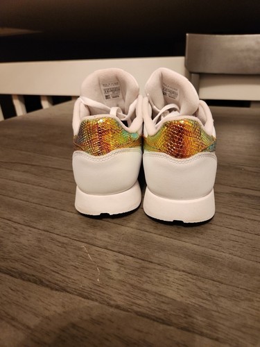 Size 9 - Reebok Classic Leather Iridescent Snakeskin Stripe W - Picture 5 of 5