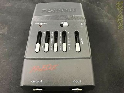 Fishman PROEQ2 Acoustic Preamplifier Effects Pedal From Japan | eBay