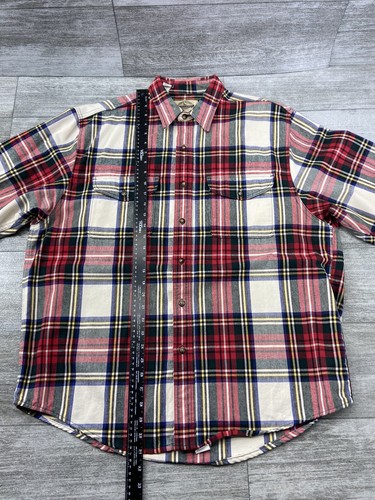 Vintage Eddie Bauer Legends 8239 Flanell Tartan kariert hergestellt in den USA Large WPL9647 Outdoor - Bild 11 von 17