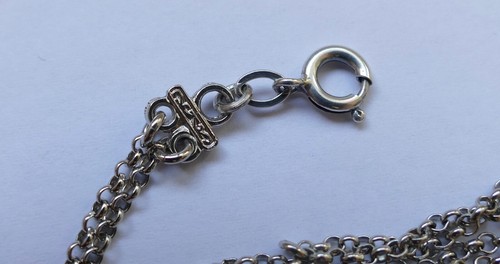 Trachten - Collier Kropfkette mit einer Rose 835 Silber Bavarian necklace - Picture 4 of 6