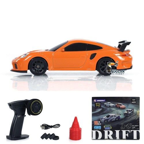 Radio Control Mini Drift Race Car W/Gyro 1:43 Radio Control Toy Traffic Cones - Picture 6 of 12