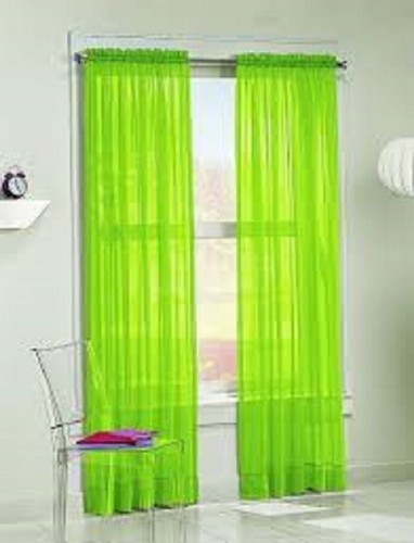 2 PANELS VOILE SHEER FABRIC WINDOW CURTAIN DRAPE ROD POCKET 110" WIDE X 63", 84" - Picture 33 of 43