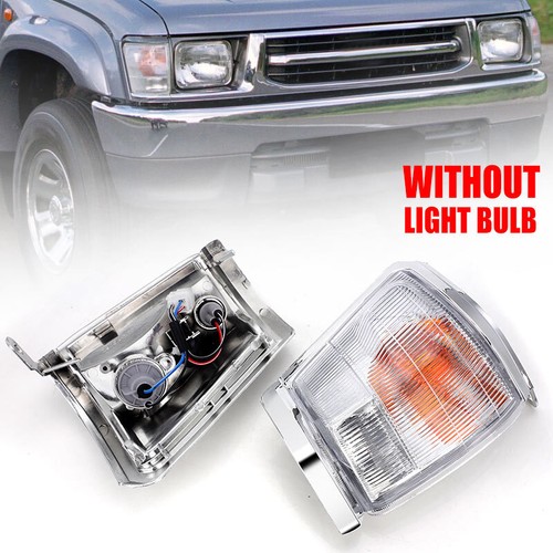 2X Corner Lamp Indicators Park Lights for Toyota Hilux 1997 1998 1999 2000 2001 - Picture 4 of 13
