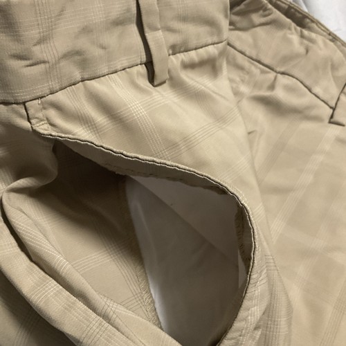 Walter Hagen Golf Shorts Men’s Size 34 Tan Check Flat Front Stretch NWOT - Picture 7 of 8