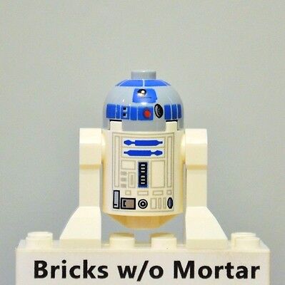 LEGO GREY DOME R2-D2 ASTROMECH DROID minifigure STAR WARS set 10188 7877 8038 