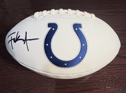 Indianapolis Colts, Frank Gore, Signed Football, JSA Authentication