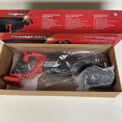 Snap-On Cordless 18v Reciprocating Saw CTRS8850W1 With 5AH Battery - Picture 5 of 12
