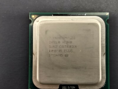 Intel Xeon E5335 Quad Core * 2.GHz 8MB 1333MHz SLAC7 LGA771 CPU Server Processor