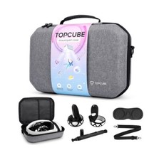 Hard Carrying Case for Oculus Quest 2 All-in-One VR Gaming Headset Controllers