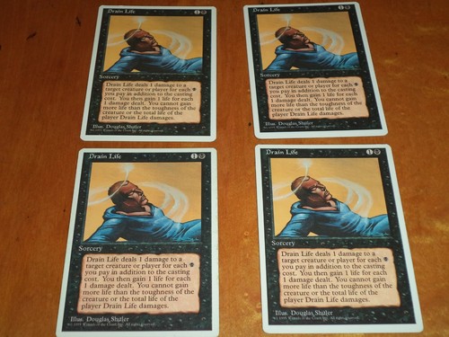4x Playset MTG Magic the Gathering Complete Set of 4 x4 Cards Fourth Edition 4th - Afbeelding 49 van 172