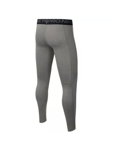Nike Pro Big Kids Boy's Grey Base Layer Training 3/4 Athletic Tights!!(Md) - Picture 2 of 2