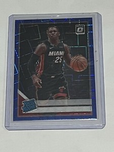 2019-20 Donruss Optic Blue Velocity #193 Kendrick Nunn Rated Rookie