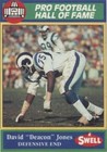 1990 Swell Pro Football Hall of Fame Deacon Jones #110