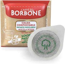 Caffè Borbone Coffee Compostable Pods, Recyclable Wrapping, Red Blend - 150 Po 0.19 per lighter
