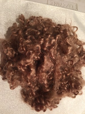 PREMIUM MOHAIR Platinum Blonde 9/" Reborn 1//2Oz