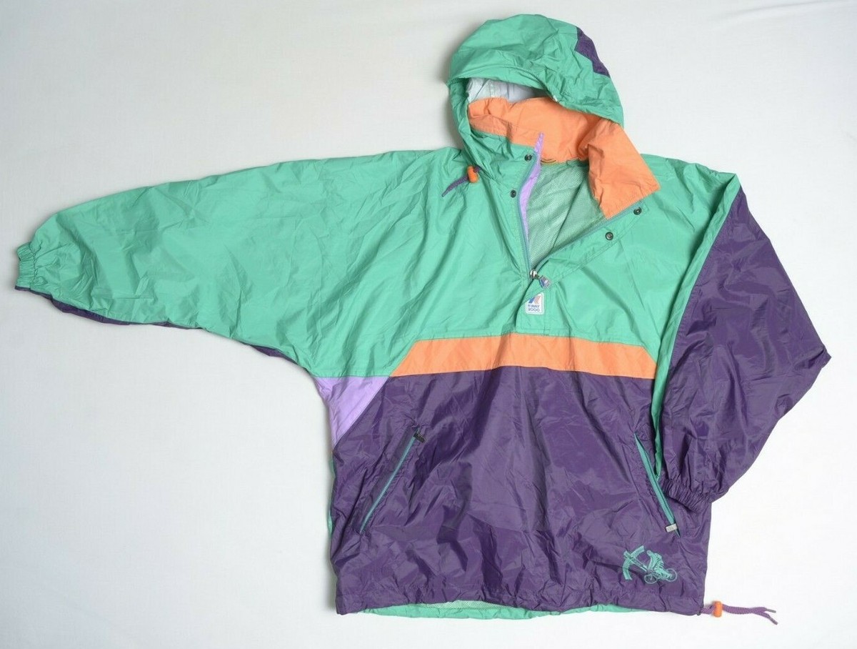 Half zip raincoat best sale